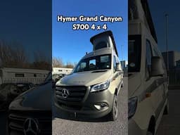 2025 Hymer Grand Canyon S 700 4x4 pop-top tour