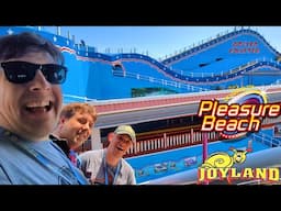 CHASING SNAILS! FIRST VISIT to GREAT YARMOUTH | Pleasure Beach / Joyland | Peter's Vlog