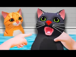 I Opened a Cat Cafe for Stinky Cats!