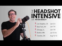 Build Better Headshots This Year | Peter Hurley’s 2025 Workshop Tour