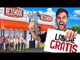 VOU ABRIR UM FAST FOOD PARA DAR LANCHE DE GRAÇA!!