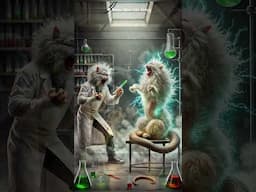 What did the scientist do to the cat?! It's… no longer an ordinary feline #cat #catlovers #ai #aiart
