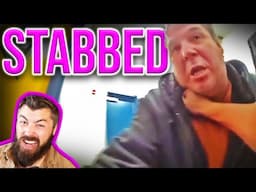 Cop STABS Suspect To DEATH!