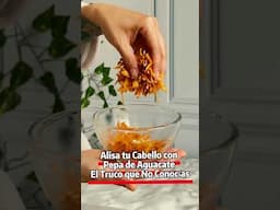 Keratina de aguacate cabello liso 😍 #cabello #tips #natural #parati