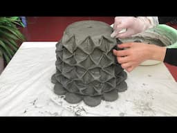 How i turn scraps of fabric into unique and artistic plant pots