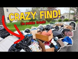 We Found BRAND NEW Designer Bags, Clothes and MORE In the TRASH! Garbage Picking