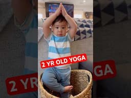 2 Year old Yoga expert 🙏🏼