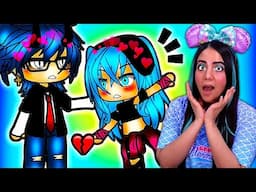 The COLD BOY is OBSESSED with the NEW GIRL 😍💞 Gacha Life Mini Movie Love Story Reaction