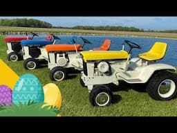 The JOHN DEERE Garden Tractors That Looked Like Easter Eggs!