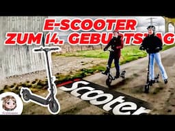 EIN E-SCOOTER ZUM 14. GEBURTSTAG? 🛴 Hannah und ihre BFF testen den iScooter E9TMax ⚡
