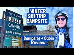 EXPLORE Huttopia Bourg St Maurice: Family-Friendly Campsite, Cozy Cabins for Ski at Les Arcs