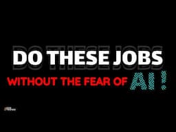 TOP 15 Nature JOBS to DO & to stay safe from AI !!