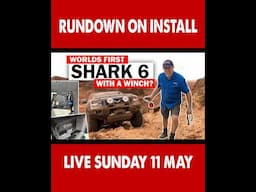 LIVE NOW - All the clues as to how I fitted a winch to my Shark 6.  #bydshark #winch