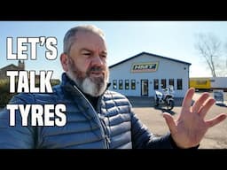 The Africa Twin gets some Dunlop Trailmax Raid Tyres - Why I chose them, again