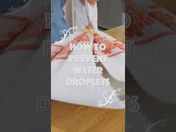 How to Prevent Water Droplets for Steaming: Expert Tips!