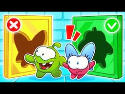 Choose The Right Door 🔑Funny Shadow Quest 🔍 Cartoons for Kids | Om Nom Stories