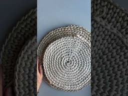 Learn to Crochet a Beautiful Placemat in Minutes #crochet #croche #howtocrochetbeginners #yarnlove