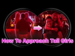 Infield Pickup Footage | How to Approach Tall Girls at a Bar as a Short Man (Opener Proven to Work)
