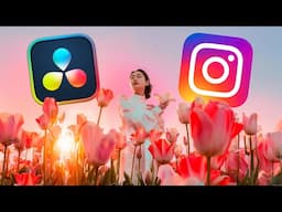 How to Animate your Instagram Photos with DAVINCI RESOLVE! Tutorial