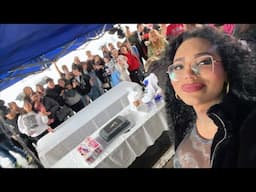 Paolita Suarez está en vivo hola en la inauguración JI Barber￼ en CDMX
