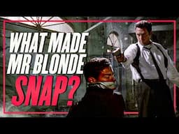 What Triggered Mr Blonde's Rampage During The Heist ?