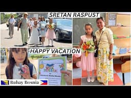 Mala matura za Leilu i kraj škole dana | Primary school graduation of Leila and end of school day