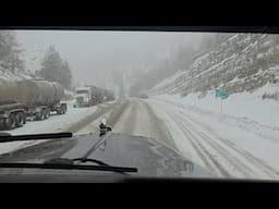 Little Bit Sketchy Climbing Indian Pass Barefoot!!