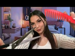 ASMR Shopping trip & Aggressive haircut with ur Toxic Bff👯‍♀️