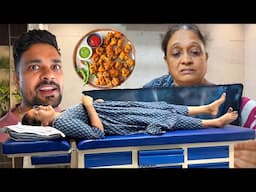 Pain badhte hi hospital jana pada aur mummy ne ladies ke saath bhajiya party ki moj kari