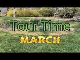 March Veggie Garden  Tour Vlog with Tips 2025