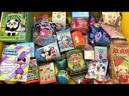60 minutes of mystery surprise blind boxes Pop Mart, Sanrio ASMR Unboxing Sounds