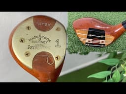 1959 MacGregor RT2W Persimmon Driver - The Vintage Golfer