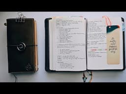 Planner Update! || Standard Traveler's Notebook || Bullet Journal || 2025 || Functional Planning