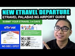 LATEST ETRAVEL PASS DEPARTURE PHILIPPINES 2025 | ETRAVEL GOV PH DEPARTURE TUTORIAL 2025