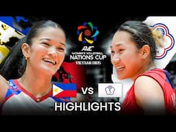 Philippines vs Chinese Taipei | Semifinals Highlights | AVC Women's Nations Cup 2025