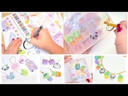 DIY kawaii Shrink Plastic and Resin Jewelry and keychains- S&T- Elves Box