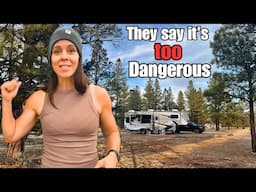 BIG RV Trip to the GRAND CANYON! (RV Life boondocking the South Rim)