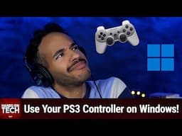 PlayStation Controller on Windows - Using a PS3 Controller on Your PC!
