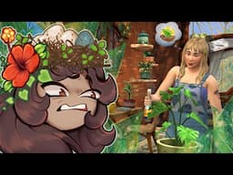 This is Just Un-FAIRY!! Plants Are My Critical Weakness!! 🦋✨🍀 Sims 4: Enchanted by Magic