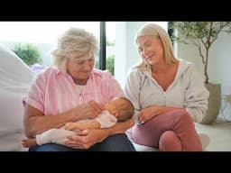 SURPRISING MY MOM WITH MY DAUGHTER FOR THE FIRST TIME!!!