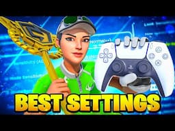 *NEW* Best Controller Settings + AIMBOT Sensitivity For Fortnite Chapter 6! (PS4/PS5/XBOX/PC)