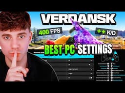 The BEST UPDATED PC Call of Duty Settings (Black Ops 6 & Verdansk)