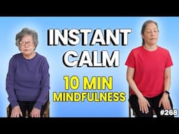 Guided Meditation for Seniors | 10-Min Mindfulness (Stress Relief & Sleep)