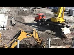 Близ главного моста работы в глубину  13 04 2022