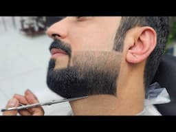 Talented 🔥 Barber 👍 Beard Cut Style | Beard Barber Style | Dadhi Cutting Style