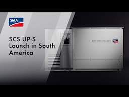 Unveiling the Sunny Central Storage UP-S: SMA enhances Storage Solutions Portfolio