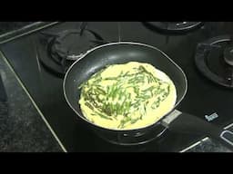 Tortita de trigo con espárragos y queso 🧀 Cena rápida y deliciosa!