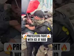 Protesters Attack ICE Raid 🚨