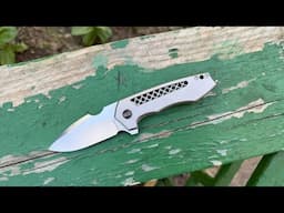 МНОГО ДЕТАЛEЙ! Weknife Harpen складной нож