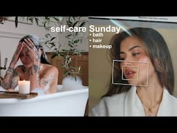 SELF-CARE SUNDAY: everything bath, hair & makeup | JAMIE GENEVIEVE